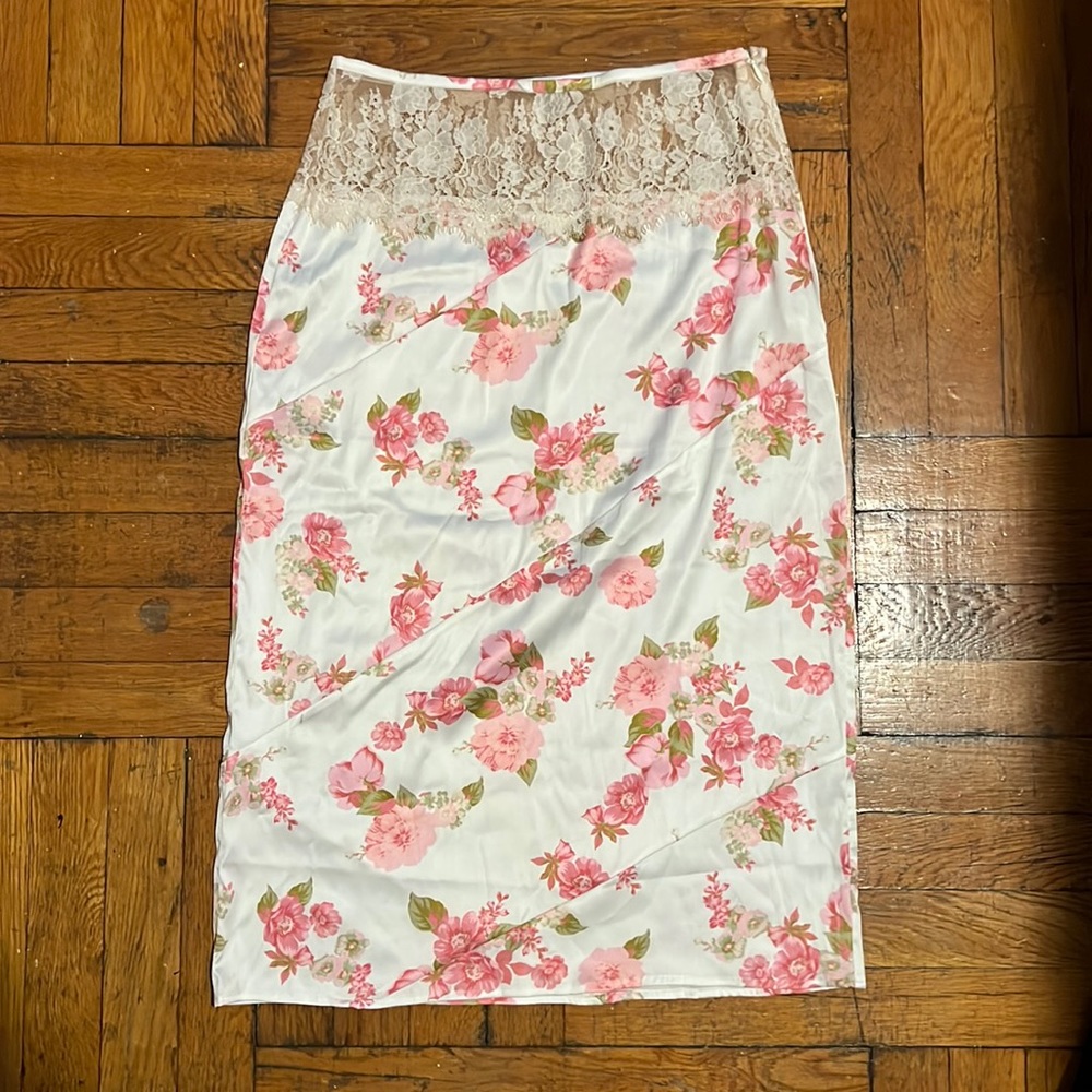 For Love and Lemons slip skirt